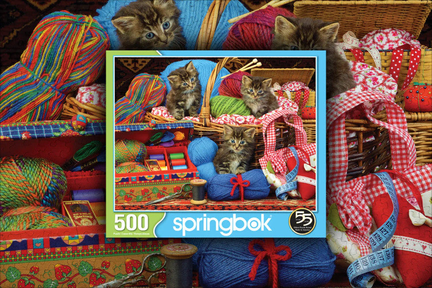 SPRGBK Sew Cute 500 Piece Puzzle
