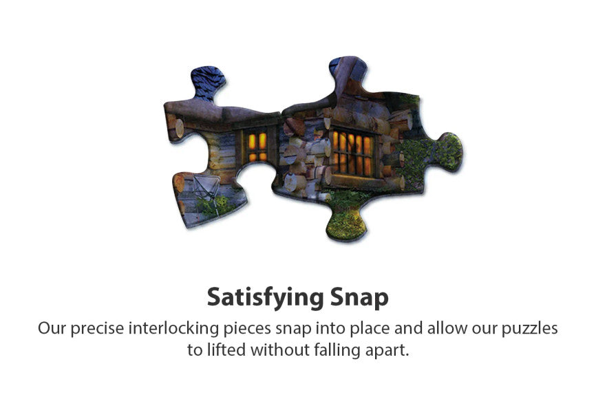 SPRGBK Sun Kissed Cabin 500 piece puzzle