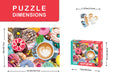 SPRGBK Donuts N' Coffee 500 Piece Puzzle