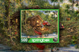 SPRGBK Cozy Cabin Life 500 Piece Puzzle