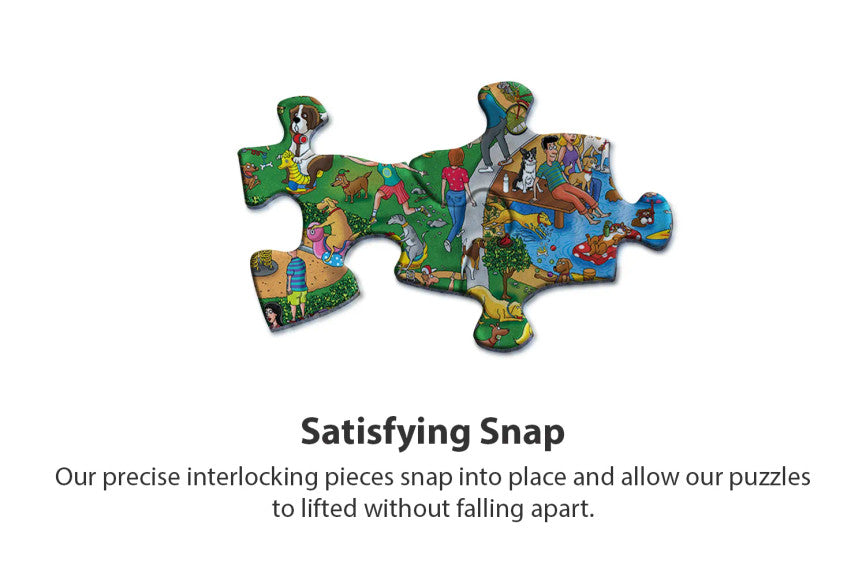 SPRGBK The Dog Park 500 Piece Puzzle