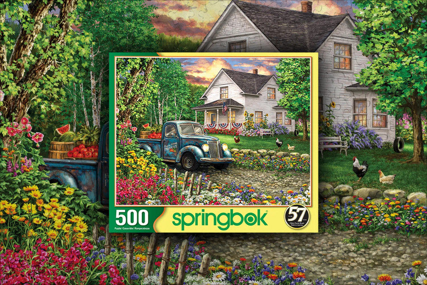 Simpler Times 500 Piece Puzzle