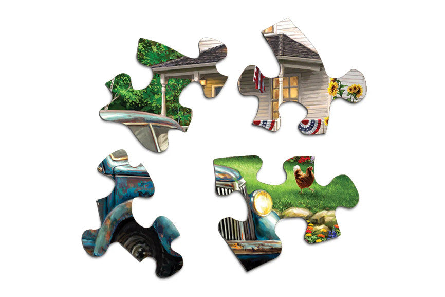 Simpler Times 500 Piece Puzzle