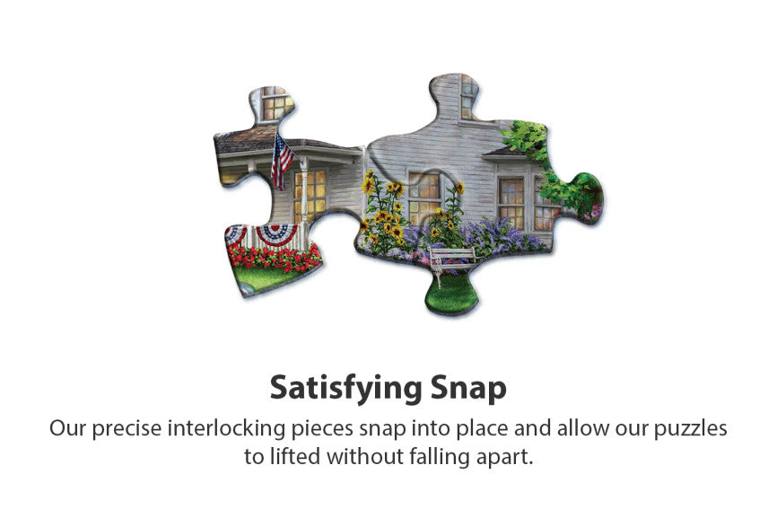 Simpler Times 500 Piece Puzzle