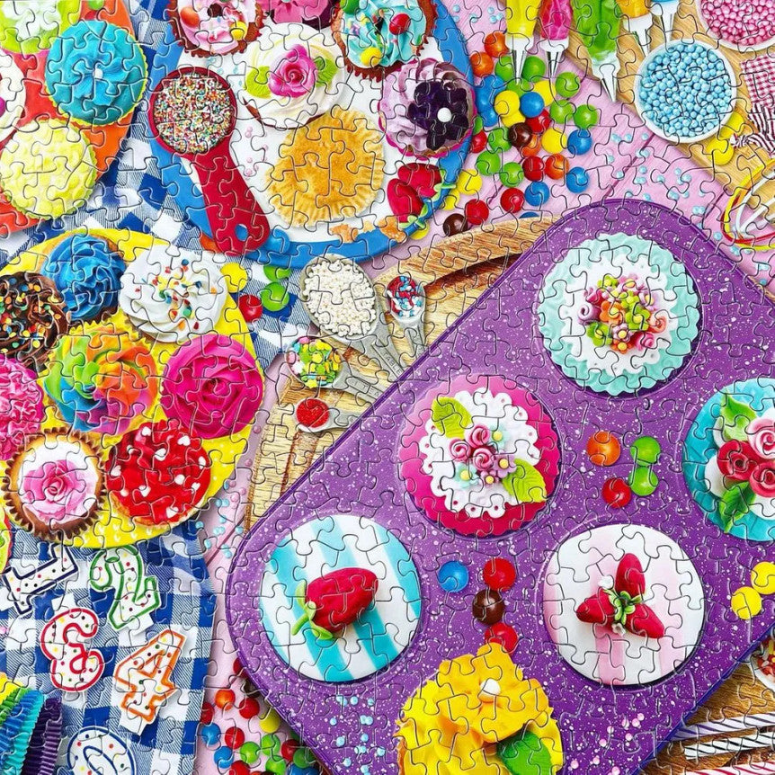 Cupcake Chaos 500 Piece Puzzle