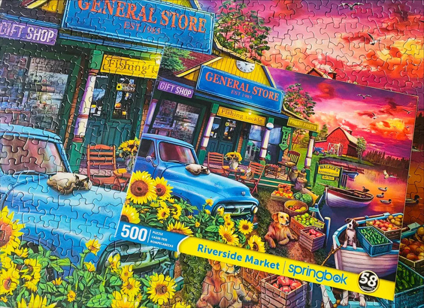 Riverside Market 500 Piece Puzzle