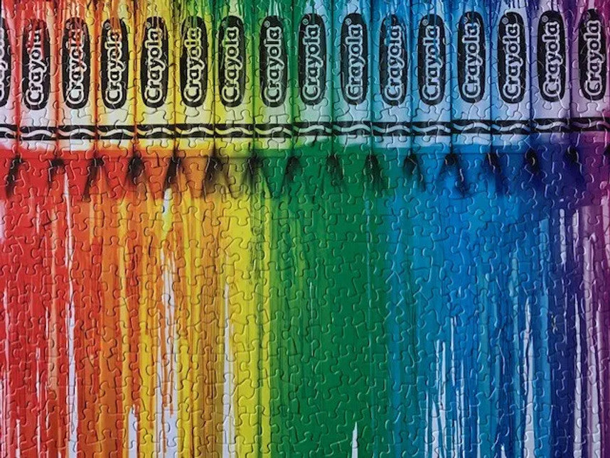 Crayola Dripping In Color 500 Piece Puzzle