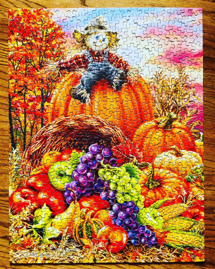 Harvest Cornucopia 500 Piece Puzzle