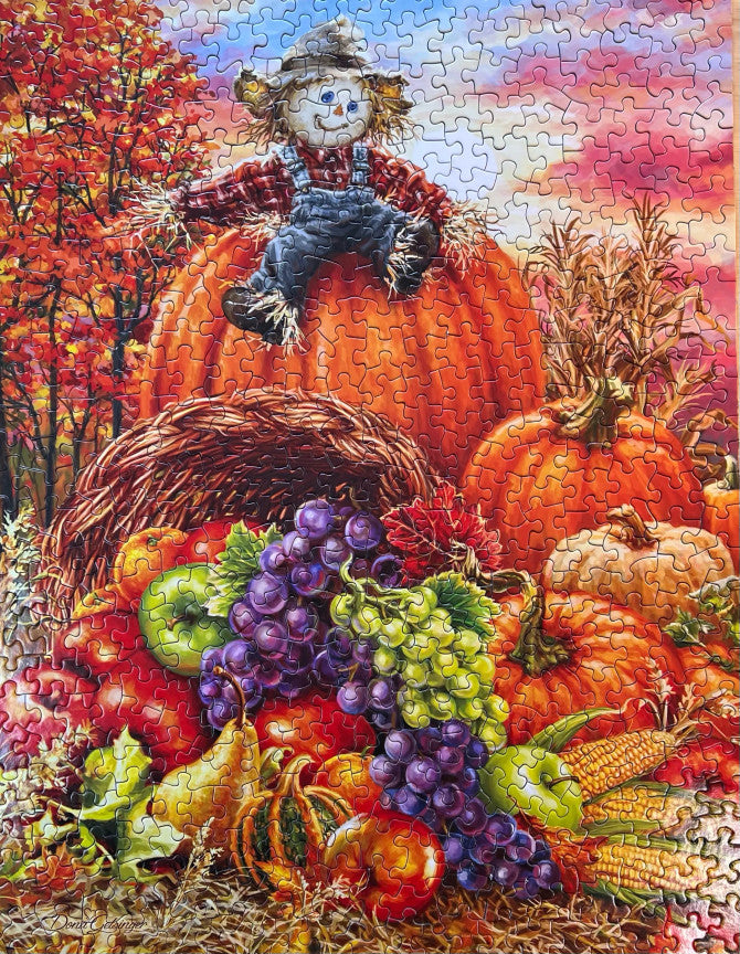 Harvest Cornucopia 500 Piece Puzzle