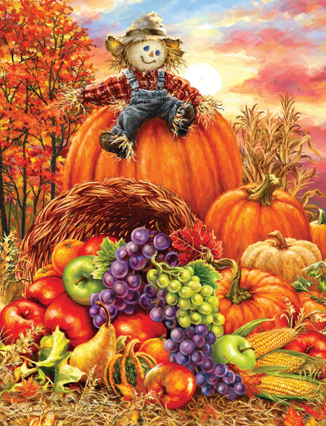 Harvest Cornucopia 500 Piece Puzzle
