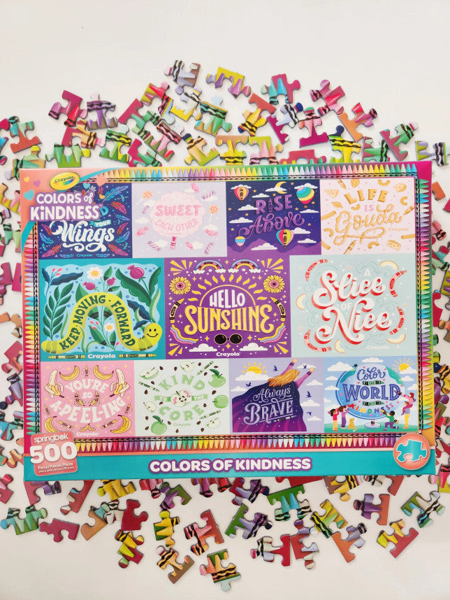 Crayola Colors of Kindness 500 Piece Puzzle