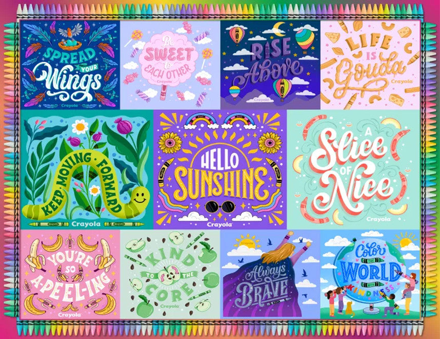 Crayola Colors of Kindness 500 Piece Puzzle