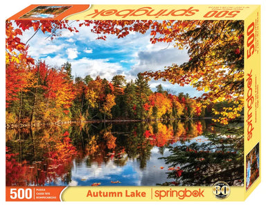 Autumn Lake 500 Piece Puzzle    