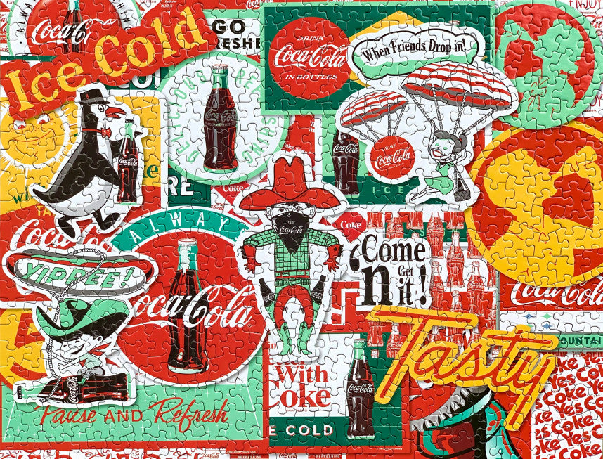 Coca-Cola When Friends Drop In 500 Piece Puzzle