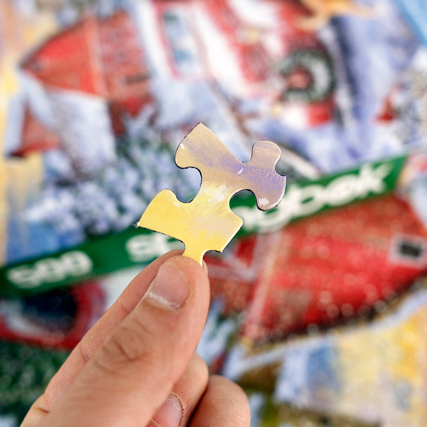 Holidays on The Farm 500 Piece Puzzle