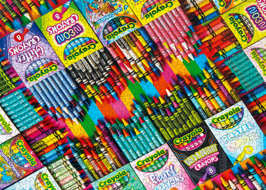 The Colors of Crayola 500 Piece Puzzle