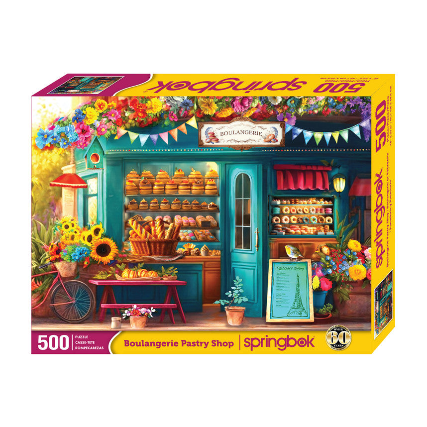 Boulangerie Pastry Shop 500 Piece Puzzle