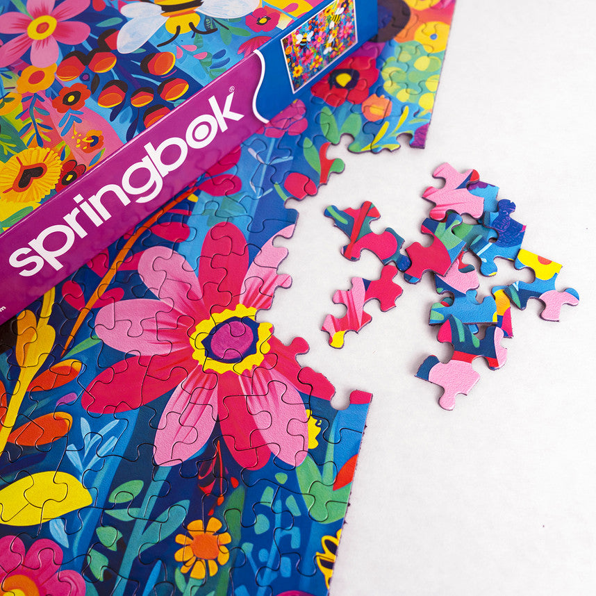 Busy Bee Garden 500 Piece Puzzle