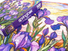 Stained Glass Iris 500 Piece Puzzle