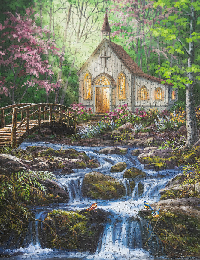 Peaceful Prayer 500 Piece Puzzle