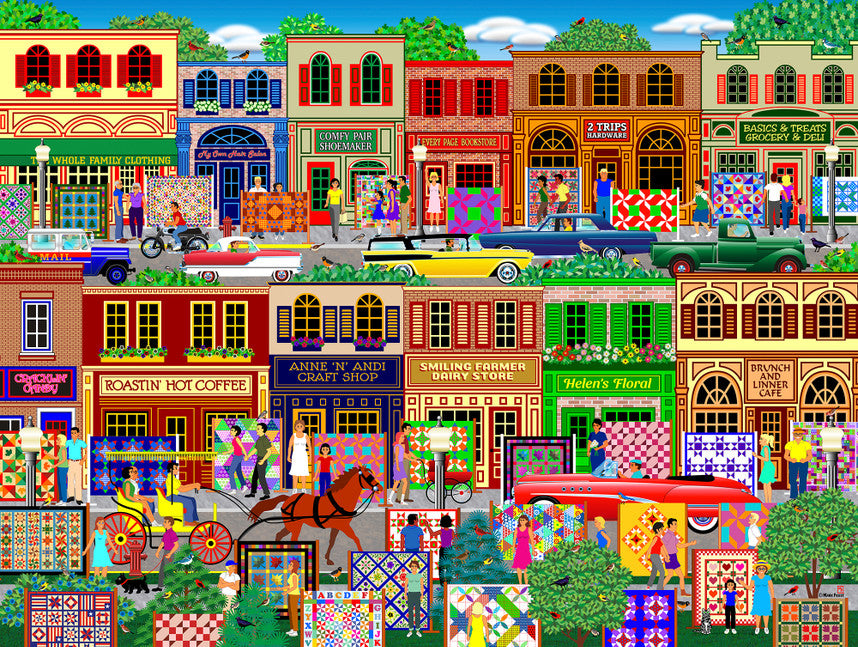 Hometown 500 Piece Puzzle