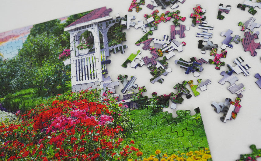 Flower Garden 500 Piece Puzzle