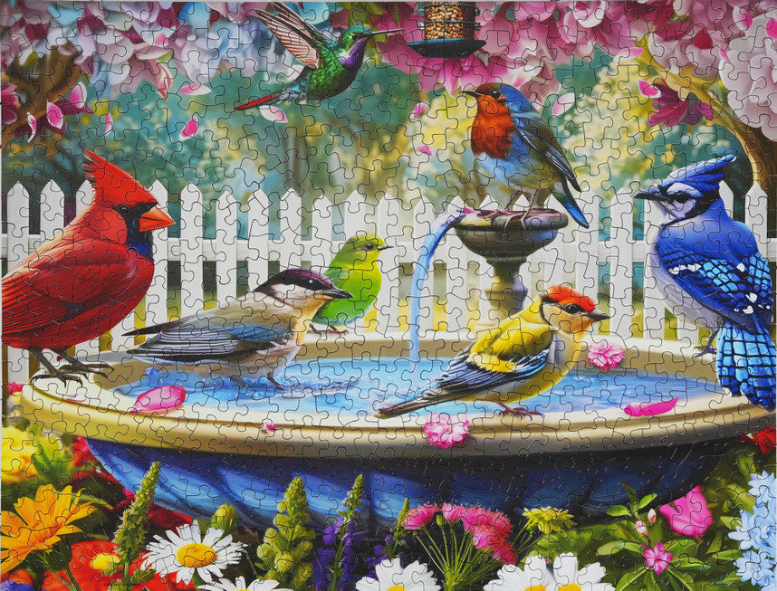 Birds of Spring 500 Piece Puzzle