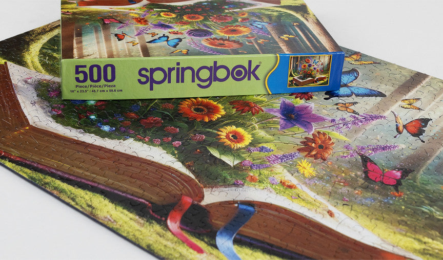 Books Brought To Life 500 Piece Puzzle