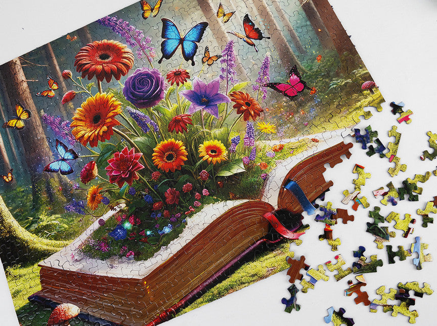 Books Brought To Life 500 Piece Puzzle