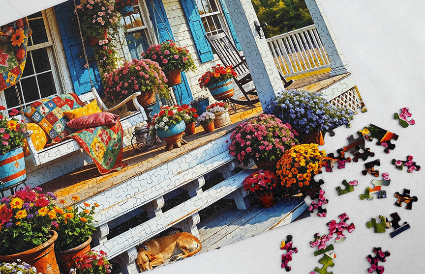 Front Porch 500 Piece Puzzle