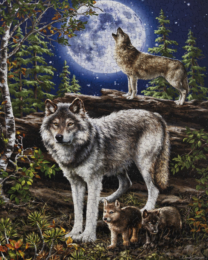 Wolf Pack 500 Piece Puzzle