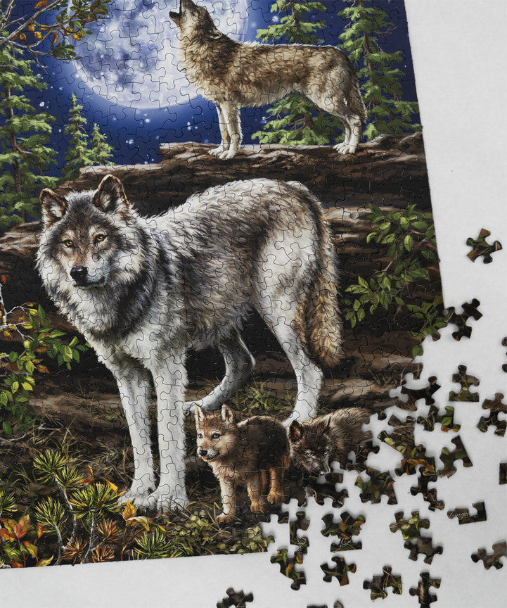 Wolf Pack 500 Piece Puzzle