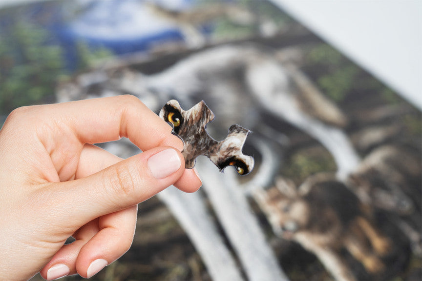 Wolf Pack 500 Piece Puzzle