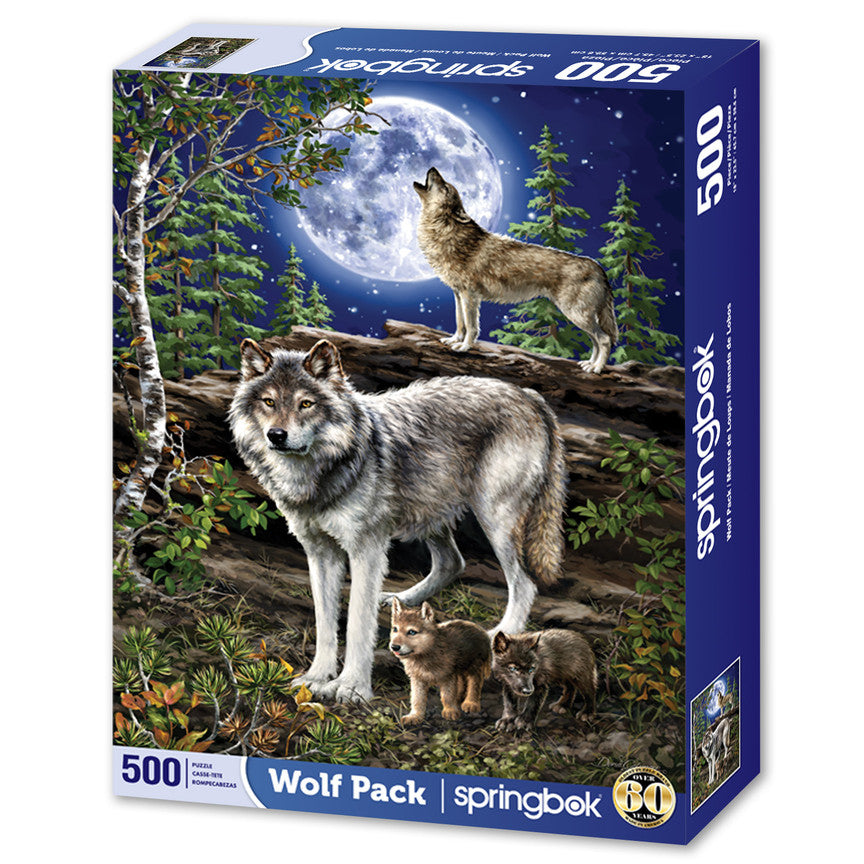 Wolf Pack 500 Piece Puzzle