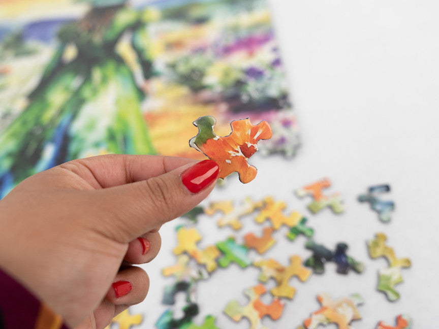 The Green Witch's Journey 500 Piece Puzzle