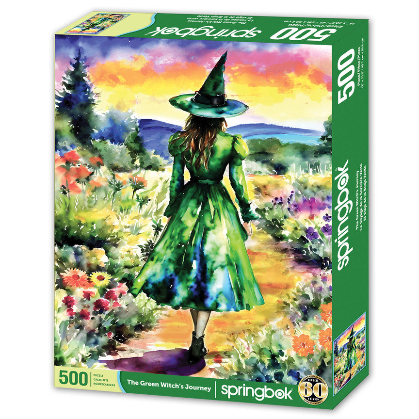 The Green Witch's Journey 500 Piece Puzzle