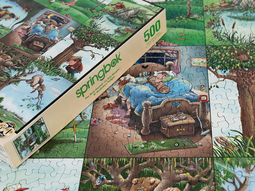 The Real Hazard 500 Piece Puzzle