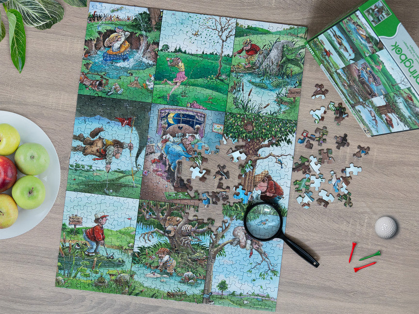 The Real Hazard 500 Piece Puzzle