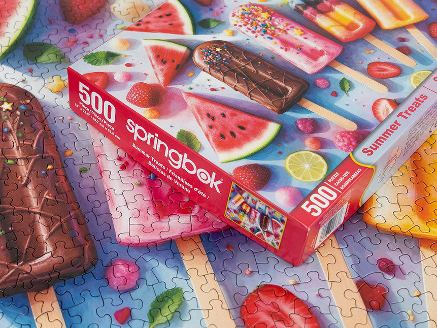 SPRGBK Summer Treats 500 Piece Puzzle