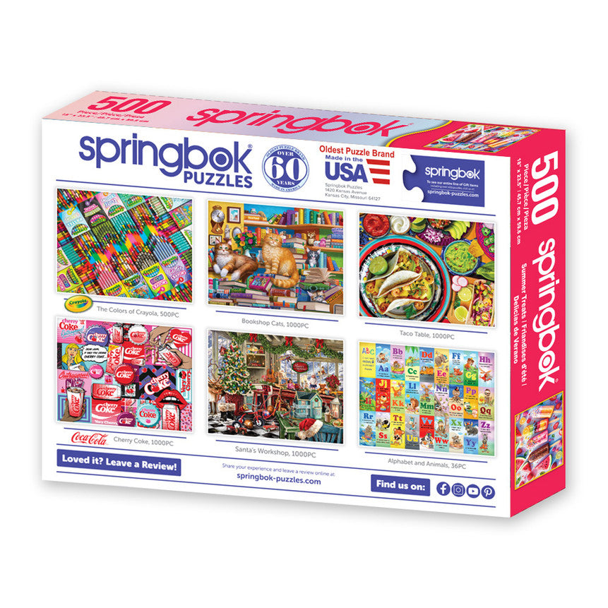 SPRGBK Summer Treats 500 Piece Puzzle