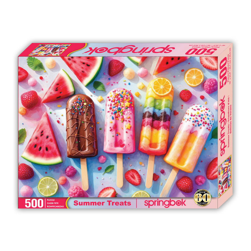 SPRGBK Summer Treats 500 Piece Puzzle