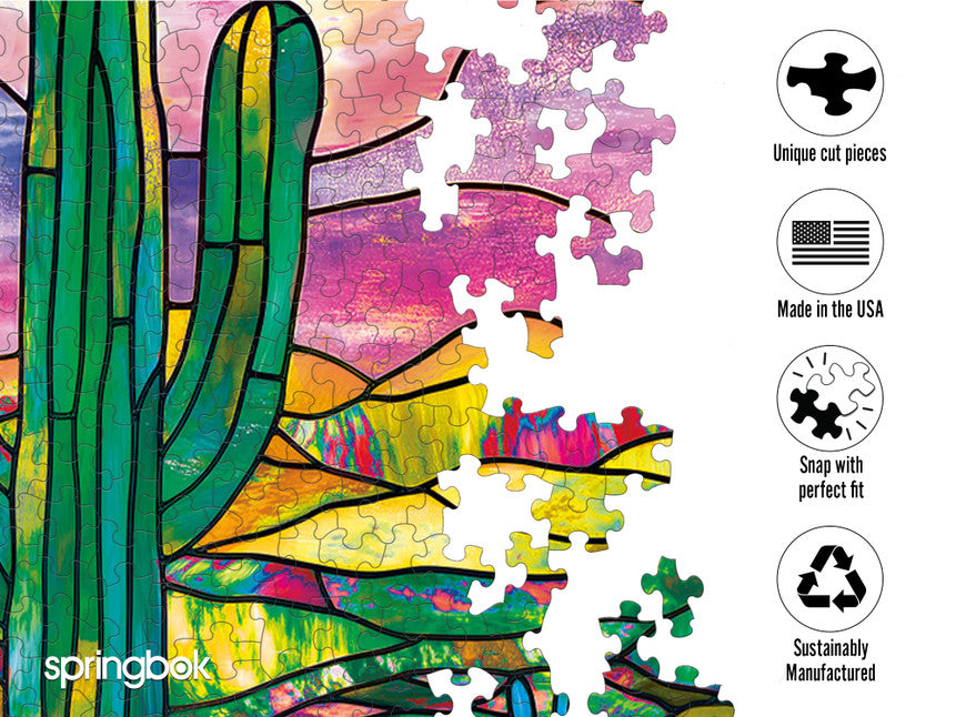 SPRGBK Desert Glow 500 Piece Puzzle