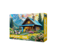 SPRGBK Mountain Cabin Retreat 500 Piece Puzzle