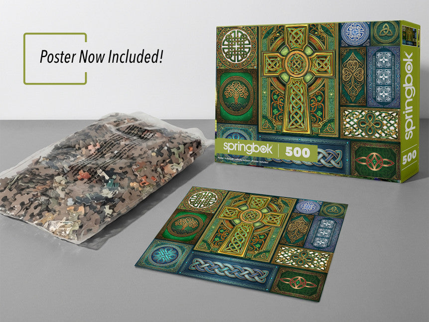 SPRGBK Celtic Knots 500 Piece Puzzle