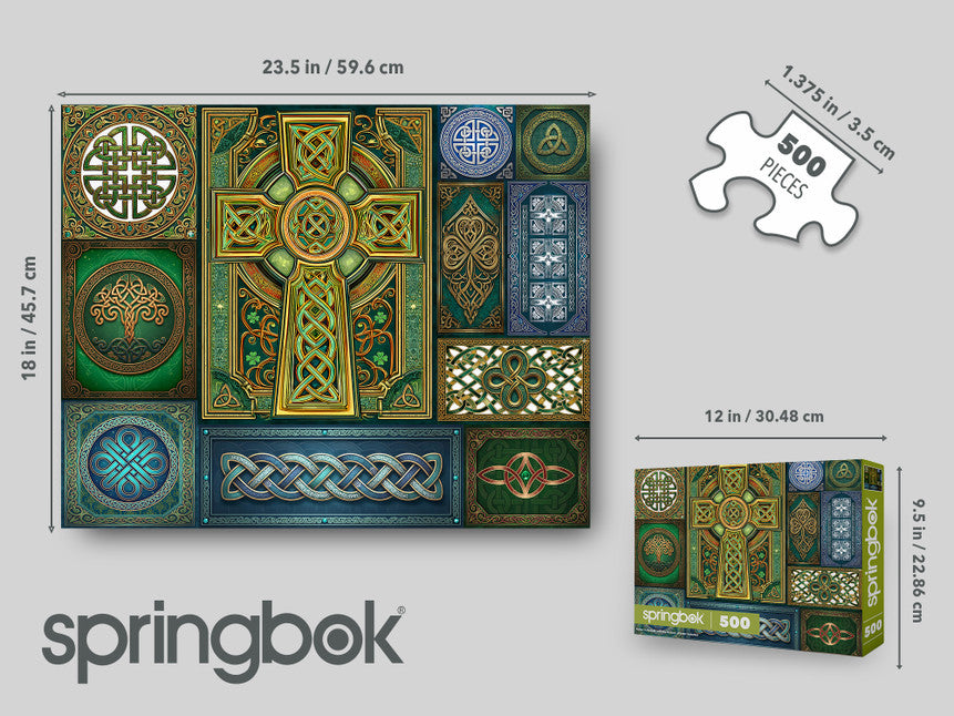 SPRGBK Celtic Knots 500 Piece Puzzle