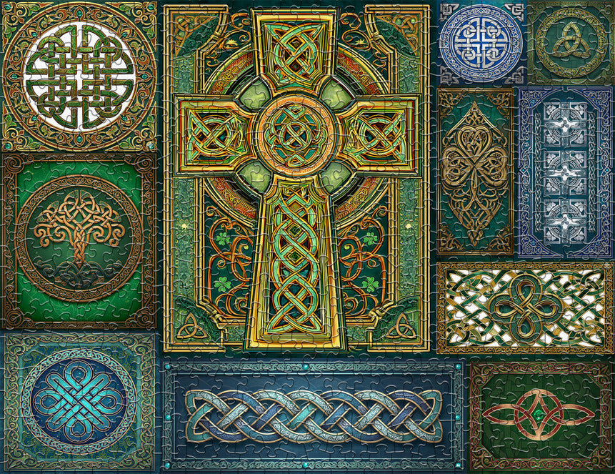 SPRGBK Celtic Knots 500 Piece Puzzle