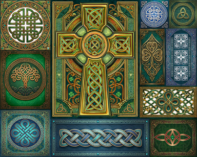 SPRGBK Celtic Knots 500 Piece Puzzle