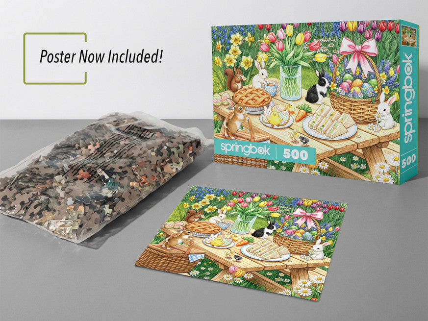 Easter Picnic 500 Piece Puzzle