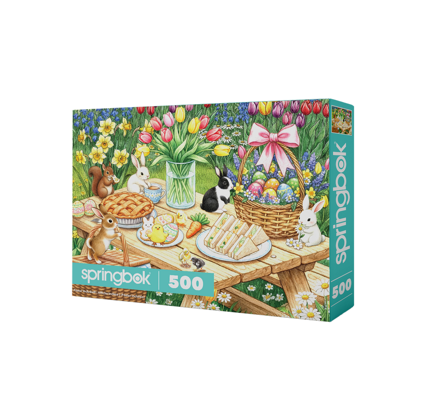 Easter Picnic 500 Piece Puzzle
