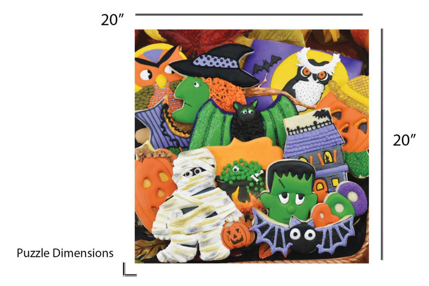 SPRGBK Terrorific Treats 500 Piece Puzzle